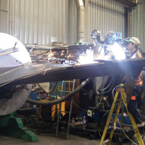 WA working on the repair WA working on the repair