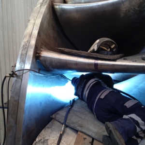 Hydropower Francis Turbine Welding scaled Hydropower Francis Turbine Welding scaled