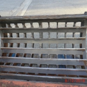 Wood recycling separation screen Wood recycling separation screen