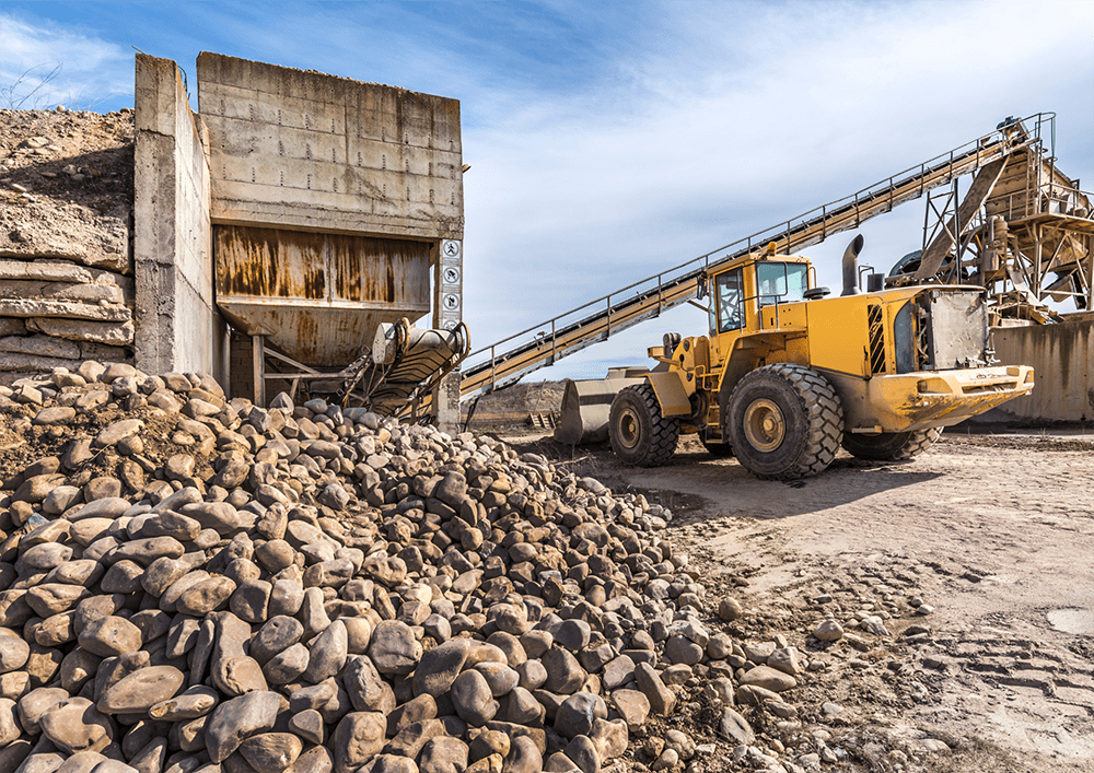 Aggregates production Aggregates production