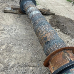 Shaft ready for new blades