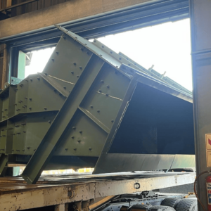 Coal chute manufactured with Welding Alloys composite wear plates, Hard<em>plate</em>™ 100 and Hard<em>plate</em>™ 300 Coal chute manufactured with Welding Alloys composite wear plates, Hard<em>plate</em>™ 100 and Hard<em>plate</em>™ 300
