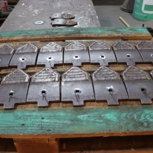 Hardfacing ploughshares for the agriculture industry