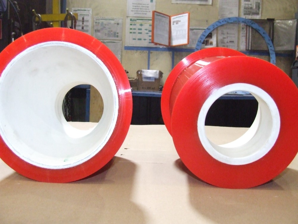 Upper and lower Cyclone Spigot sections Upper and lower Cyclone Spigot sections