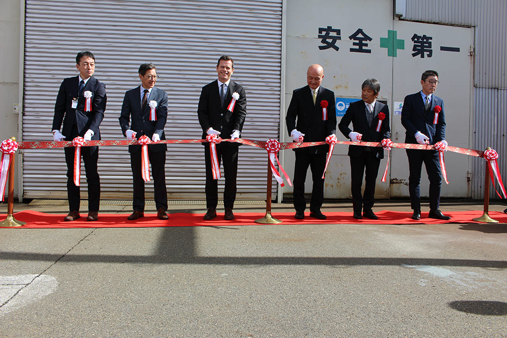 Opening ceremony led by delegates from Welding Alloys Opening ceremony led by delegates from Welding Alloys